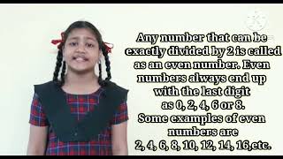 Even numbers or Sari sankyalu Class 6th Mathematics [upl. by Yeloc]