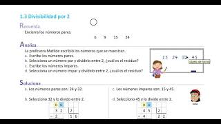 Divisibilidad por Dos [upl. by Elyl]