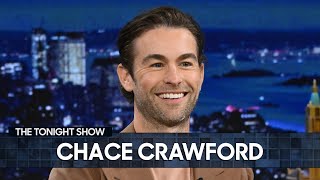 Chace Crawford on Making TikToks with Miles Teller to Taylor Swift Songs and The Boys  Tonight Show [upl. by Korie]