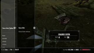 How to get Chaurus Hunter Antennae ingredient  Skyrim Special Edition [upl. by Sev138]