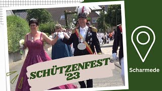 Schützenfest Scharmede 2023 [upl. by Euqirat565]