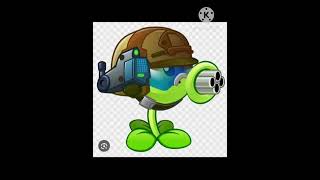 PvZ Gatling Pea Edit plantszombies [upl. by Naivatco]