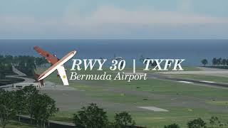 Bermuda Internacional  XPlane 12  A319 Toliss [upl. by Anatol]