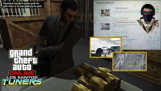 GTA Online Los Santos Tuners The Union Depository Contract [upl. by Akcinahs]