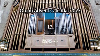 Bradford Cathedral  Organ Advent Calendar Day 17 [upl. by Ahsirt]