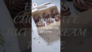 Eggless chocolate buttercream frosting recipe Eggless frosting recipe Perfect buttercream frosting [upl. by Selimah]