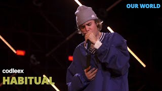 Justin Bieber  Habitual live Amazon Our Word [upl. by Ailam]