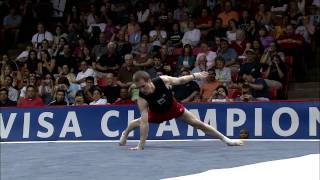 Morgan Hamm  Floor Exercise  2008 Visa Championships  Men  Day 2 [upl. by Nnylyar]