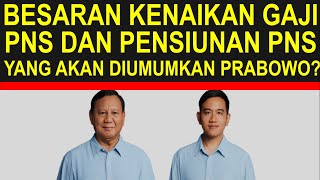 Viral besaran kenaikan gaji dan tunjangan PNS dan pensiunan PNS mulai tahun 2025 [upl. by Naitsihc568]