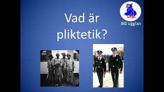 Vad är pliktetik Etik och moral En kort och enkel sammanfattning [upl. by Damarra546]