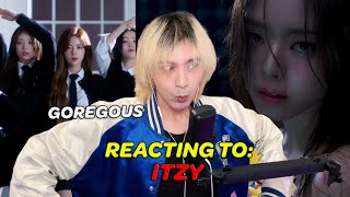 REACTING TO ITZY quotImaginary Friendquot MV  MV OF THE YEAR [upl. by Leod]