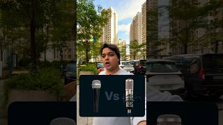 Dynamic Mic 🎤 Vs Condenser Mic 🎙️ shorts mic dynamic condenser tech technology microphone [upl. by Nraa]