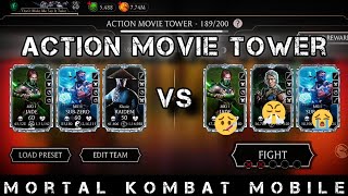 MK Mobile Fatal Action Movie Tower Battle 189 Made Me INSANE I Hate MK11 SubZero💔 [upl. by Hollenbeck]