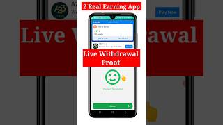 Top 2 real earning app with proof  Real earning app with proof  top 2 earning apps  2024 [upl. by Seiter]