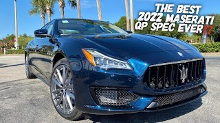 The Best 2022 Maserati Quattroporte Spec EVER Is This Modena Q4 [upl. by Eedahs]