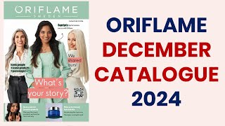 ORIFLAME DECEMBER CATALOGUE 2024 newproducts bestoffers christmasoffer workfromhome [upl. by Anert831]