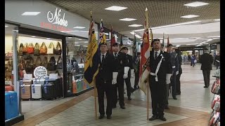 Wakefield Ridings Remembrance Service and Poppy Drop 2024 [upl. by Areht828]