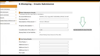 Karnataka New Stamp duty In estamping System [upl. by Sigismond]