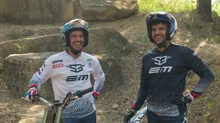 EM  Trial Riding Session w Fajardo Chatagno Bruand amp Pena [upl. by Caves664]