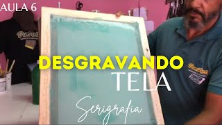 Aula 6 COMO DESGRAVAR TELA [upl. by Beau256]