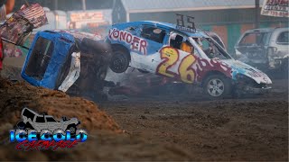 Johnson County Fair Derby 2024 Fri  MWFA Street Stock [upl. by Sielen]