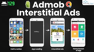 How To Implement Admob Interstitial Ads Android Studio  Android Tutorial [upl. by Dustie]