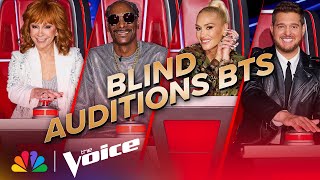 An Exclusive BehindtheScenes Look at Bublé Gwen Reba and Snoops New Season  The Voice  NBC [upl. by Zela653]