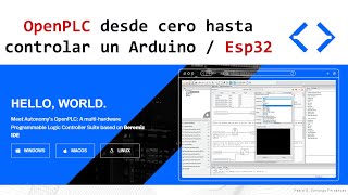 0 Openplc De Cero A Cargar micro Arduino Esp32 [upl. by Ardnosal]