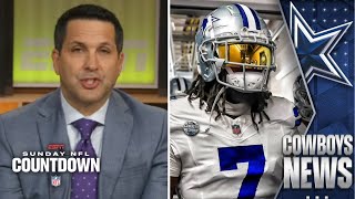 NFL Countdown  Adam Schefter quotBREAKING NEWSquot Trevon Diggs will be active today per team source [upl. by Aziza]