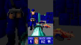 ⬇️ Ranking ⬆️ 🐺Wolfenstein 3D🐺 Maps E1M4 Feeling Blue shorts [upl. by Yelnats254]