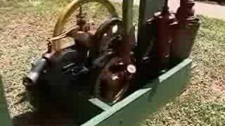 Antique Aermotor 8 cycle pump gas engine [upl. by Ibmab]