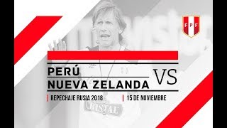 Perú vs Nueva Zelanda  Repechaje Rusia 2018  151117 [upl. by Nial]