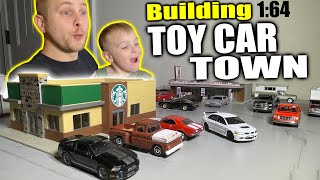 DAD Building TOY CAR TOWN for SON 164 scale Diorama DIY [upl. by Cristian]