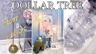 DOLLAR TREE Floor Lighting Idea Diy GIFTS For House Warming Made with Dollar Tree Items [upl. by Ahseekan775]