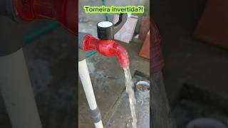 TORNEIRA INVERTIDA atualidades curiosidades torneira [upl. by Atika]