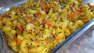 Chicken macaroni banane ka asan tarikachicken macaroni recipe by alnafikitchengood recipe [upl. by Vittorio]