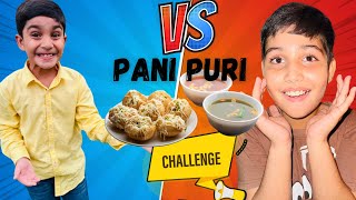 PANI PURI CHALLENGE  HASSAN MOKY P FARAR SIBTE IN GAME 🏄🏻‍♀️🏅 [upl. by Mauri]