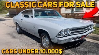 20 Unique Classic Cars Under 10000 Available on Facebook Marketplace Todays Great Cars [upl. by Emanuele937]