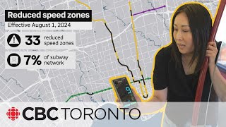 Why does Torontos subway system have slow zones [upl. by Olivero969]