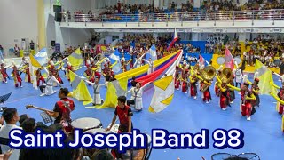 Saint Joseph Band 98  Bakood Festival 2023 Marching Field Show [upl. by Motch727]