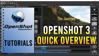 OpenShot 3x Quick Overview For Beginners [upl. by Kathe835]