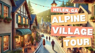 Experience the Charm of Helen GA Alpine Village Walking Tour [upl. by Spancake411]