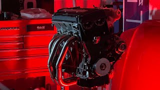 BUILDING MY 1991 HONDA CRX SI  BUILD SERIES EPISODE 02 B16A ALL MOTOR [upl. by Inva]