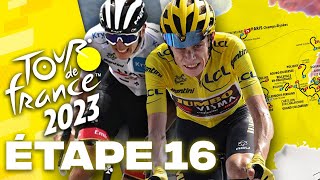 TOUR DE FRANCE 2023  ÉTAPE 16  PASSY › COMBLOUX [upl. by Llerihs]