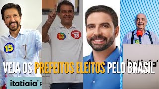 CONFIRA OS PREFEITOS ELEITOS NAS CAPITAIS PELO BRASIL [upl. by Dagley]