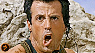 HeartStopping Opening  CLIFFHANGER Tragic Fall  Sylvester Stallone [upl. by Ahcorb]