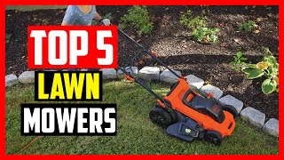 ✅Top 5 Best Lawn Mowers to Buy in 2024 [upl. by Tormoria]