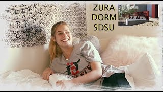 Dorm Cribz SDSU Zura Hall Tour [upl. by Jeannette386]