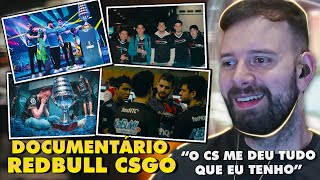 MICHEL SE EMOCIONA REAGINDO AO DOCUMENTARIO REDBULL CSGO [upl. by Ziza]