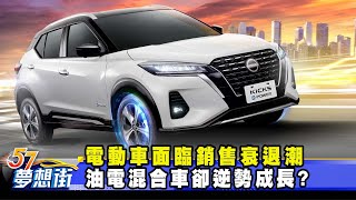 電動車面臨銷售衰退潮 油電混合車卻逆勢成長？《57DreamSt 預約你的夢想》20240403 [upl. by Inirt324]